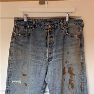 Vintage USA Levi’s Relaxed Distressed Jeans